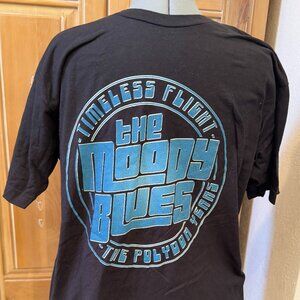 CONCERT T-SHIRT THE MOODY BLUES 2015 * LIMITED EDITION * SIZE XL * VINTAGE TEE'S